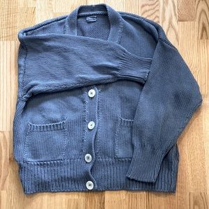 Babaa No 16 Cardigan Midnight Ocean